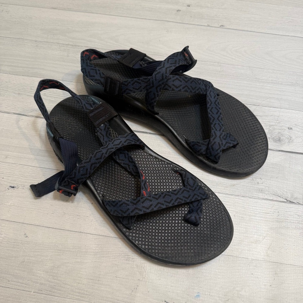Chaco mens Z2 classic sports sandal blue black size 12‎